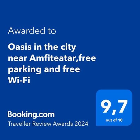 Oasis In The City Near Amfiteatar,Free Parking And Free Wi-Fi Пула Екстериор снимка